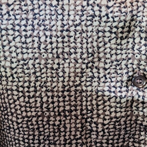 Kasper black & gold blouse - Picture 3 of 5